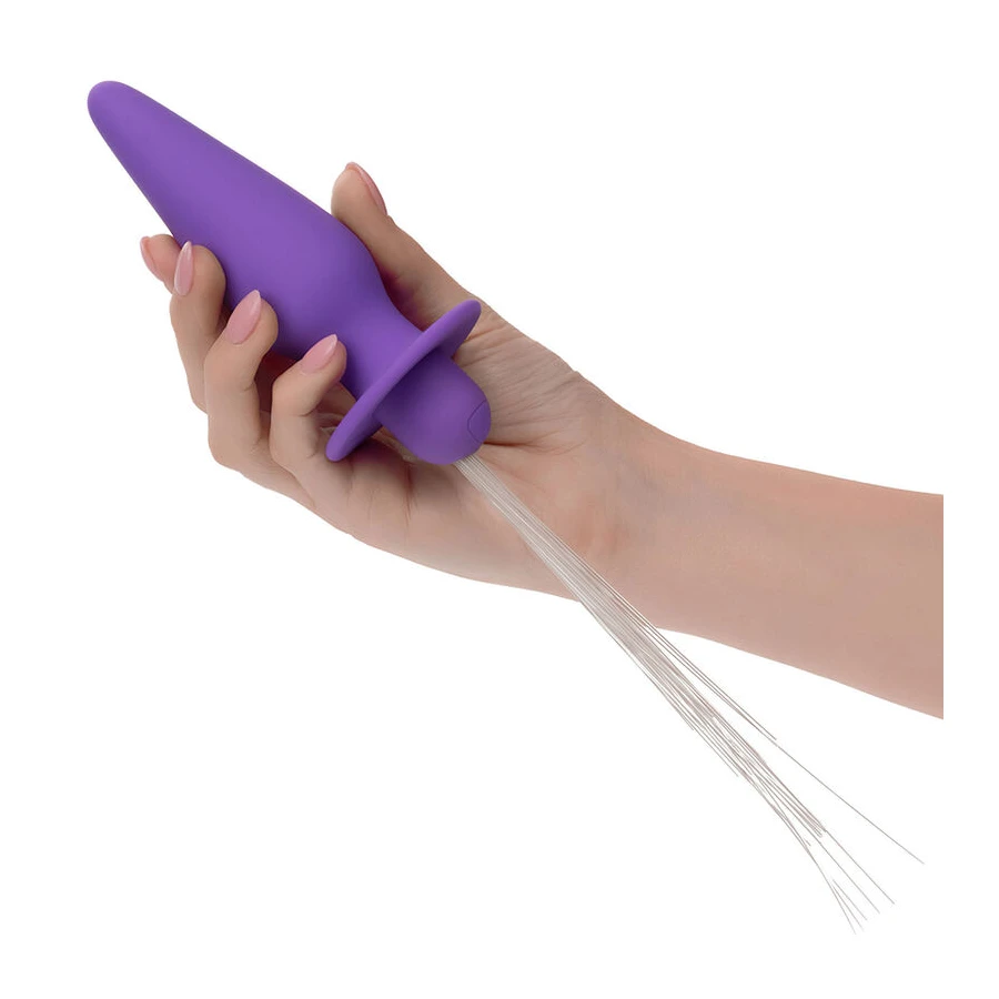 CALEXOTICS - SOUTHERN LIGHTS LIGHT UP PLUG ANALE 10 VIBRAZIONI SILICONE VIOLA